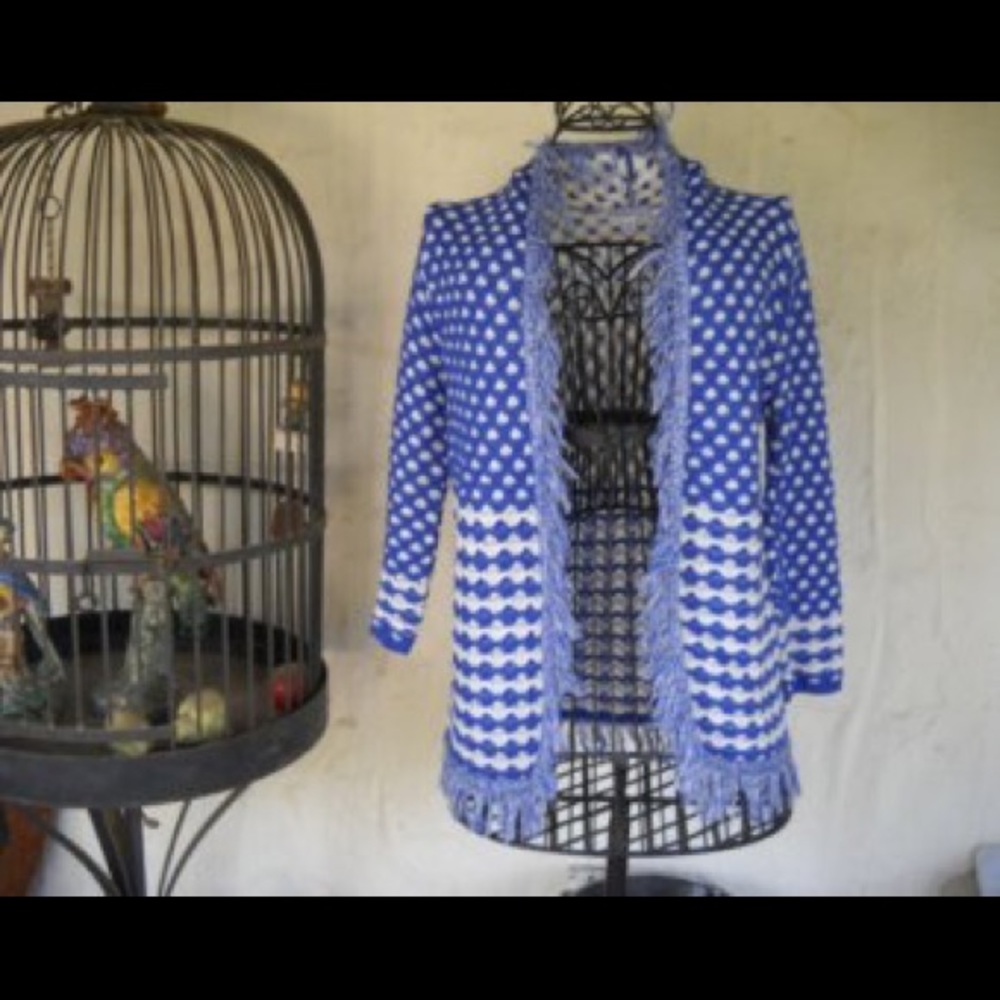 Fringe cardigan